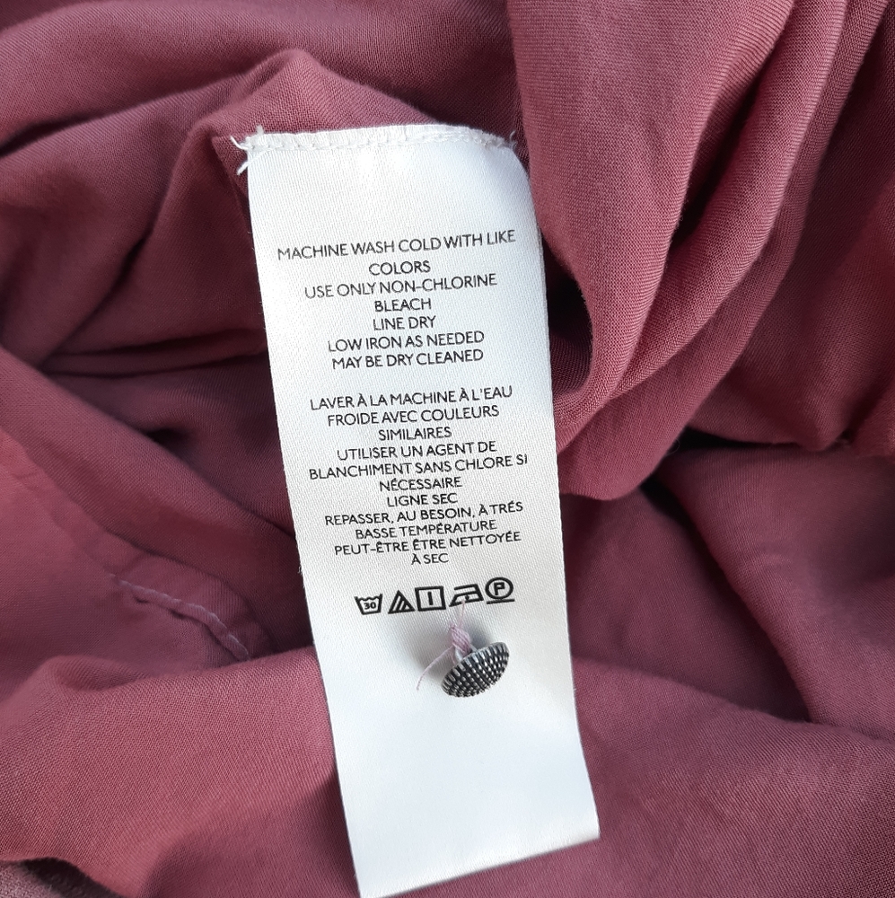 Anthropologie Utility Tie Back Mini Dress - Picture 11 of 12